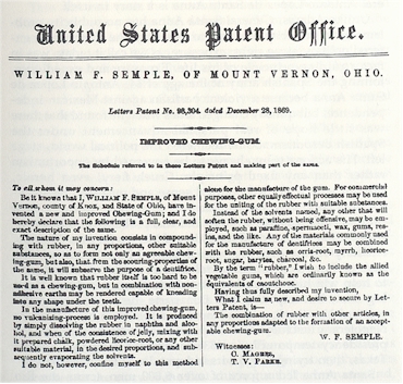 Semple's patent