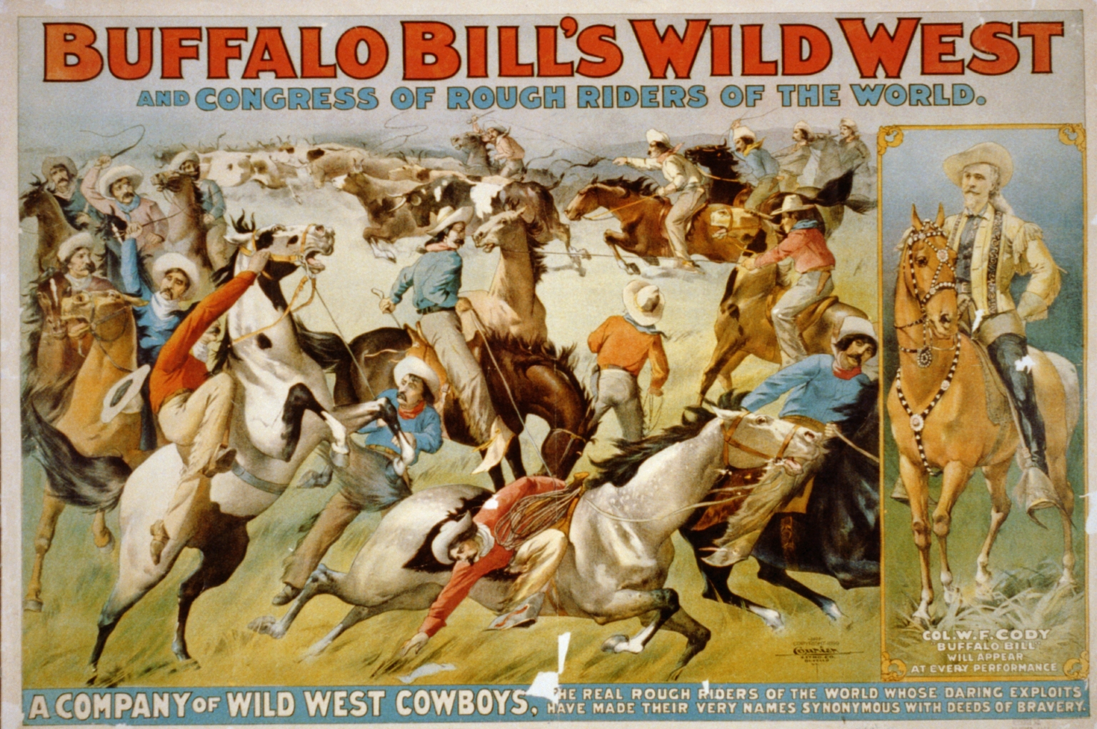 Lulu-Buffalo Bill's Wild West Show poster